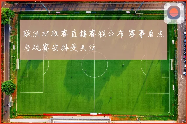 欧洲杯联赛直播赛程公布 赛事看点与观赛安排受关注